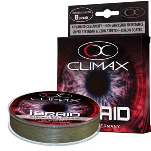 Pletená šnúra Climax iBraid zelená oliva 135m Priemer: 0,08mm / 6kg
